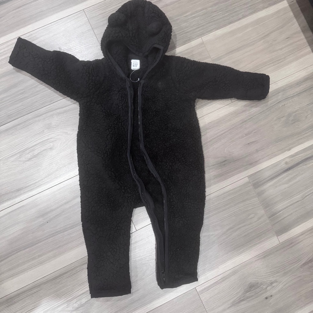NWOT Baby Teddy Sherpa One-Piece